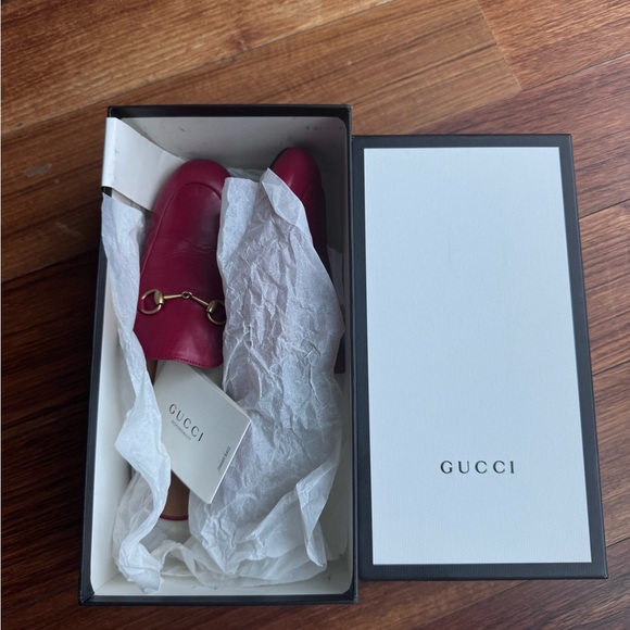 Gucci Princetown Mules in Red size 40 - Picture 6 of 11